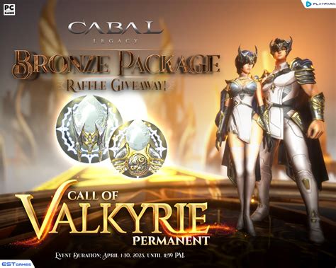 Bronze Package Raffle Giveaway: Call of Valkyrie .